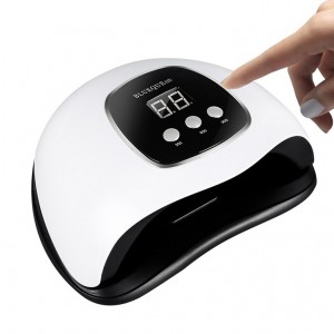 48W UV LED Light Lamp Nail Dryer for Gel Polish 24 Beads Fast Curing Portable Nail Dryer, 3 Timers Auto Sensor Led Nail Lamp